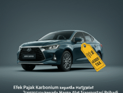 Efek Pajak Karbonium kepada Harga Alat transportasi Pribadi