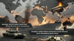 Keadaan terkini dalam bentrokan Rusia-Ukraina serta dampaknya garis besar