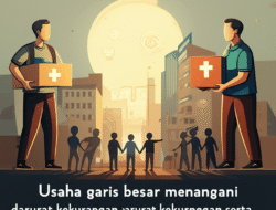Usaha garis besar menangani darurat kekurangan serta kesenjangan sosial