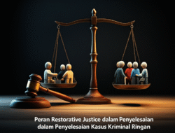 Peran Restorative Justice dalam Penyelesaian Kasus Kriminal Ringan
