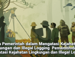 Upaya Pemerintah dalam Mengatasi Kejahatan Lingkungan dan Illegal Logging