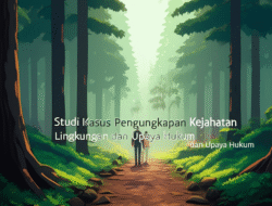 Studi Kasus Pengungkapan Kejahatan Lingkungan dan Upaya Hukum